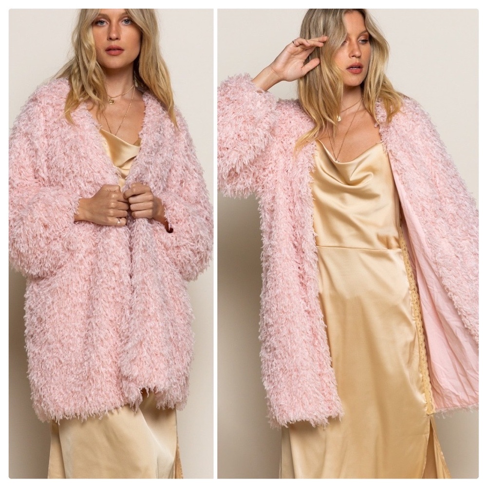 POL Shag 60’s Mod Pink Flamingo Party Dress - Picture 12 of 14